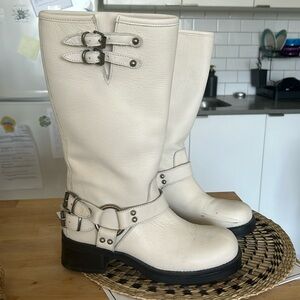 STEVE MADDEN MOTO BOOTS